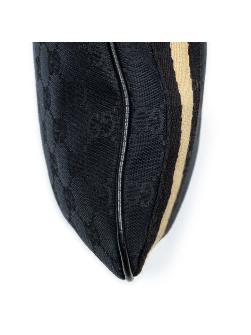 Gucci Web Jolique Crossbody Black GG Canvas - Picture 7 of 10